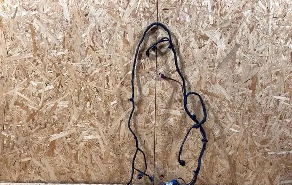 Porsche 911 992 Front door wiring loom/harness boot 992972156S 992972156e