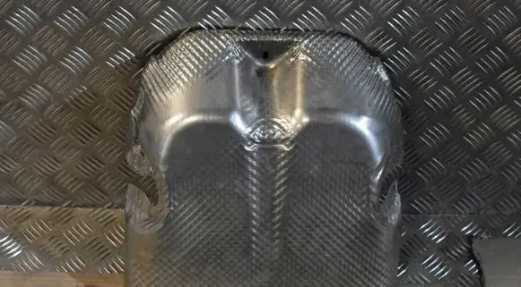 Mercedes-Benz S W223 Engine splash shield/under tray A1761501500