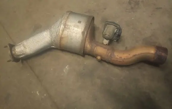 Audi A5 Catalyst/FAP/DPF particulate filter 4G0131703AE