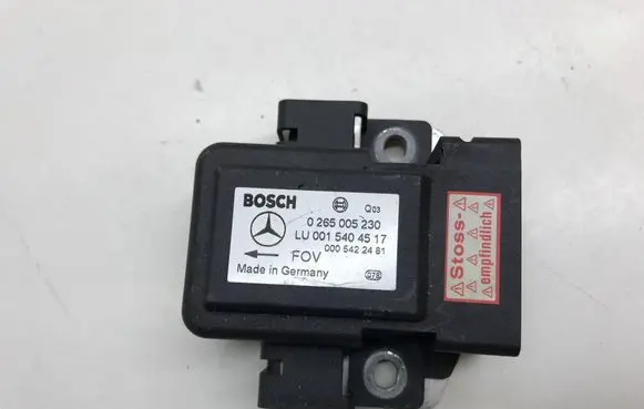 Mercedes-Benz S W220 ESP acceleration yaw rate sensor 0265005230 0015404517