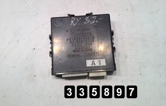 Lexus RX 330 - 350 - 400H Engine control unit/module 89940-48030