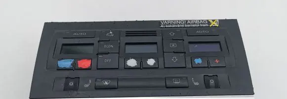 Audi A4 S4 B6 8E 8H Climate control unit 8E0820043J 8E0858063A
