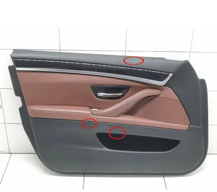 BMW 5 F10 F11 Front door card panel trim 1777773