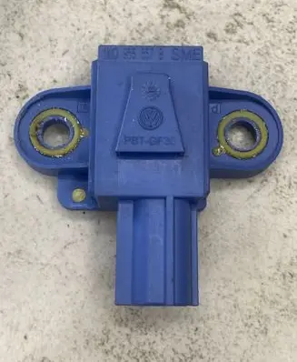 Airbag deployment crash/impact sensor