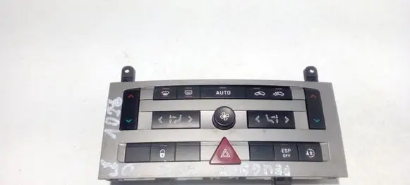 Peugeot 407 Climate control unit 96573322 96573322YW01 VP4PUH18C612FE