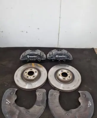 Audi A6 S6 C7 4G Brake discs and calipers set BREMBO 4G0615123B 4G0615124B
