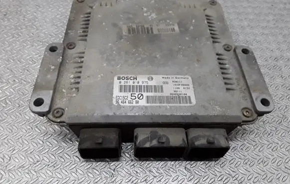 Peugeot 607 Engine control unit/module 0281010975 9646466280