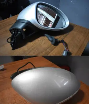 Porsche Boxster 982 Front door electric wing mirror C2337189827PIN