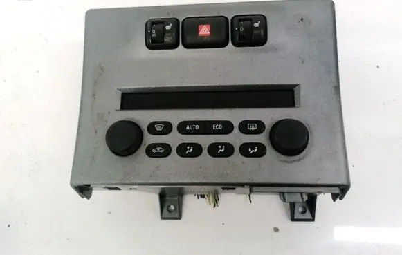 Opel Zafira A Climate control unit 013140985