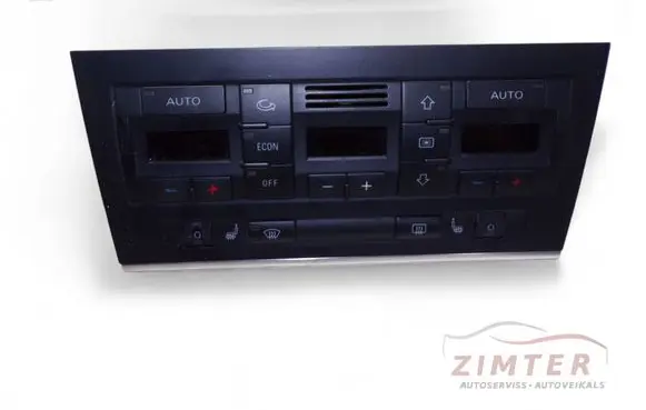 Audi A4 S4 B7 8E 8H Climate control unit 8E0820043AK