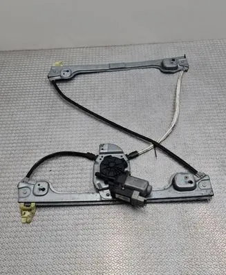 Peugeot 1007 Front door window regulator with motor 118357