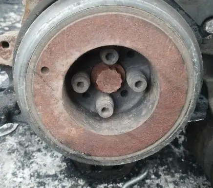 Audi A3 S3 8L Crankshaft pulley