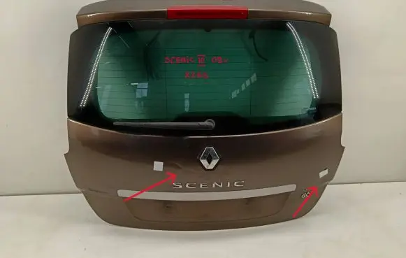Renault Scenic III - Grand scenic III Truck tailgate 