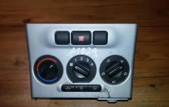 Opel Zafira A Climate control unit 024420732