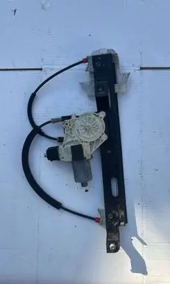 Rear window lifting mechanism without motor