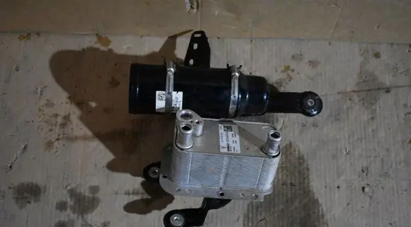Porsche Taycan 9J1 A/C cooling radiator (condenser)