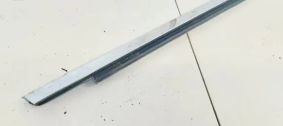 Tesla Model S Front door glass trim molding 