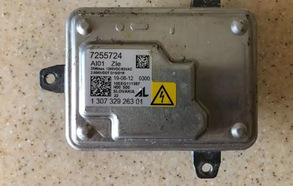 BMW X5 E70 Headlight ballast module Xenon 7255724 130732926301