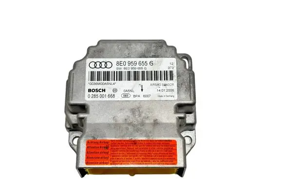 Audi A4 S4 B7 8E 8H Airbag control unit/module 8E0959655G 0285001668