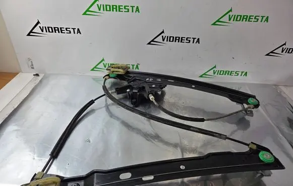 Front door window regulator with motor