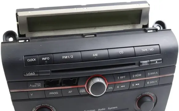 Mazda 3 I Radio/CD/DVD/GPS head unit BP4M66950A 04D1B46153 14789900