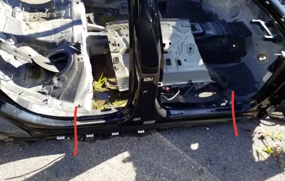 Audi A6 C7 Pillar (middle) 