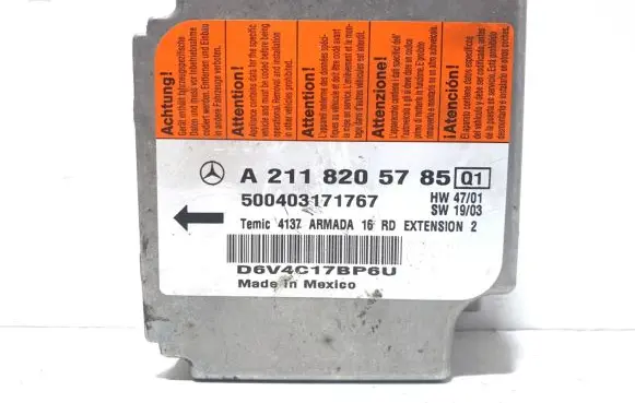 Mercedes-Benz E W211 Airbag control unit/module