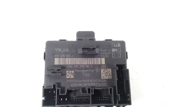 Audi A6 S6 C8 4K Door control unit/module 4M1959592D