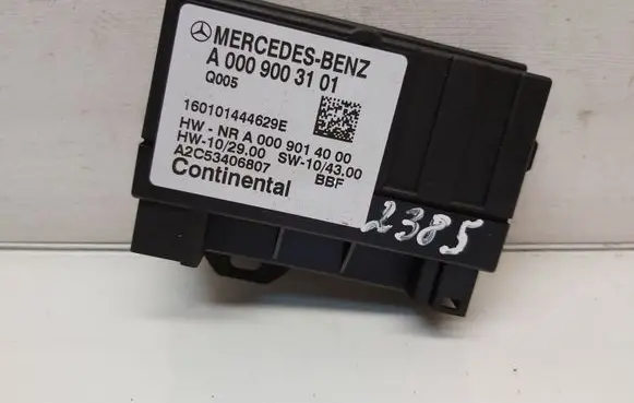 Mercedes-Benz B W246 W242 Fuel injection pump control unit/module A0009003101