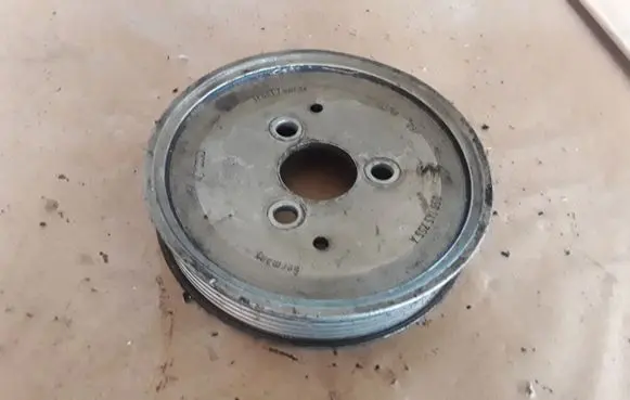 Audi A6 S6 C6 4F Power steering pump pulley 059145255A