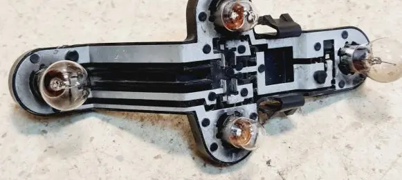 Volvo S60 Tail light bulb cover holder 153851