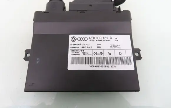 Audi A8 S8 D3 4E Keyless (KESSY) go control unit/module 4E0910131 4E0909131C