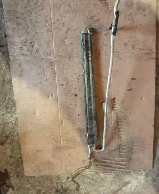 BMW 5 E60 E61 Power steering radiator 7519214