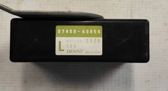 Toyota Land Cruiser (J120) Climate control unit 8748060050 0772002330