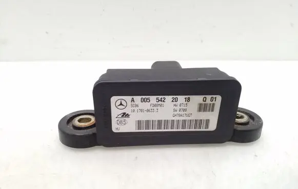 Mercedes-Benz R W251 ESP acceleration yaw rate sensor A0055422018 A0055422018Q01