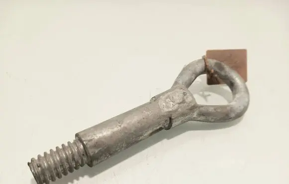 Towing hook eye