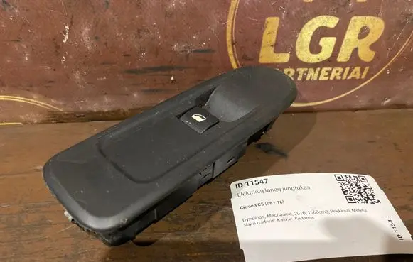 Citroen C5 Electric window control switch 96661102