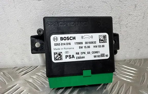 Opel Grandland X Parking PDC control unit/module 0263014016 170909 9819360080
