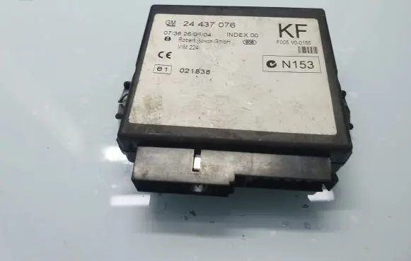 Opel Zafira A Other control units/modules 24437076 F005V00155