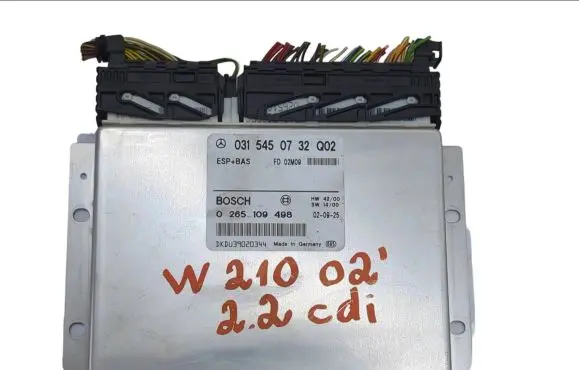 Mercedes-Benz E W210 ESP (stability system) control unit 0315450732 0265109498