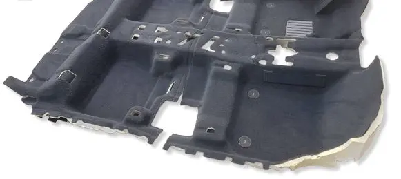 BMW 2 F45 Front floor carpet liner 7353114 7306674 7306673