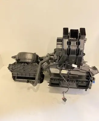 Interior heater climate box assembly