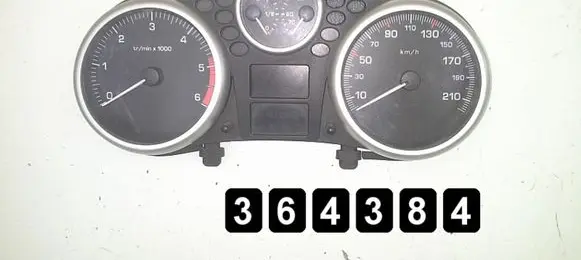 Peugeot 206 Speedometer (instrument cluster) 1400hdi 9666636880