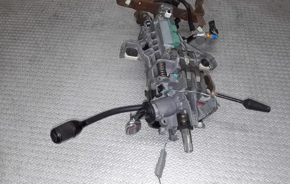 Steering wheel axle
