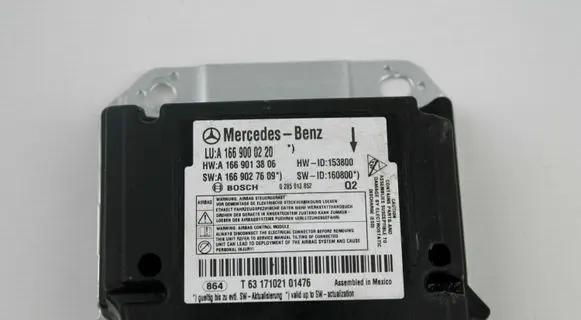 Mercedes-Benz GL X166 Airbag control unit/module A1669000220