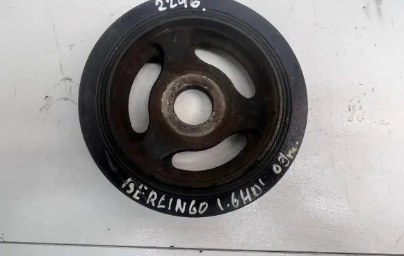 Peugeot 207 Crankshaft pulley 9654961080