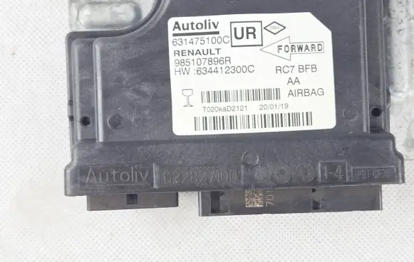 Renault Megane IV Airbag control unit/module 985107896R 634412300C