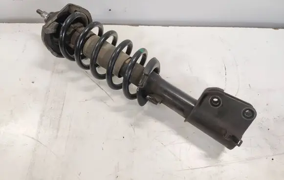 Front shock absorber with coil spring