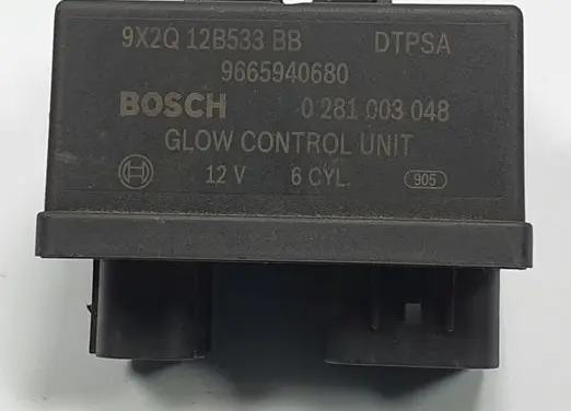 Jaguar XF X250 Glow plug pre-heat relay 9X2Q-12B533-BB