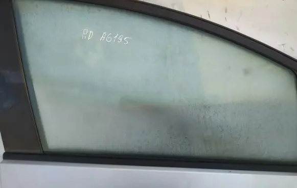 Mazda 5 Front door window glass four-door